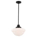 Vaxcel - P0453 - One Light Pendant - Eastgate - Matte Black