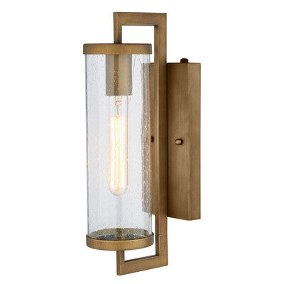 Vaxcel - T0791 - One Light Outdoor Wall Mount - Morgan Park - Warm Brass