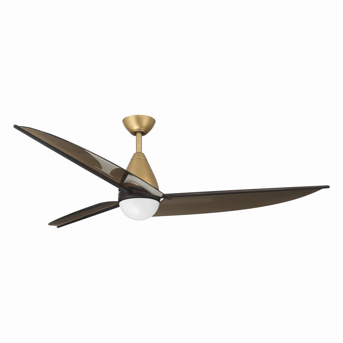 Minka Aire - F758L-HBR/DB - 65" Ceiling Fan - Lirden - Heritage Brass