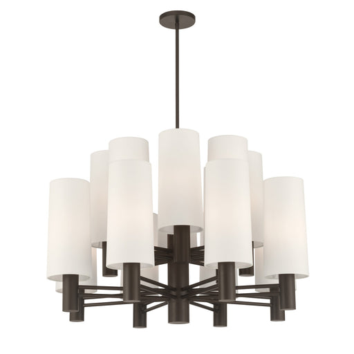 Draxen 16 Light Chandelier Dark Bronze