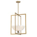 Minka-Lavery - 10256-732 - Three Light Pendant - Elowen - Legacy Brass