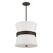 Minka-Lavery - 12415-860 - Three Light Pendant - Dalvor - Dark Bronze