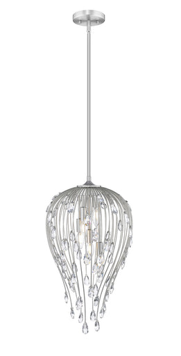Gabriella Five Light Pendant Brushed Nickel