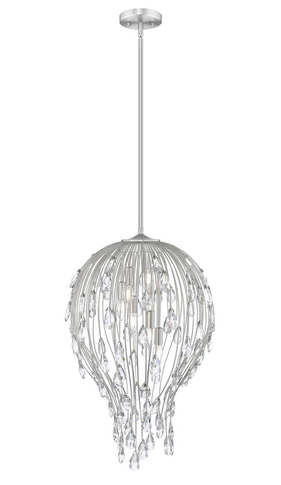 Z-Lite - 1957P18-BN - Six Light Pendant - Gabriella - Brushed Nickel