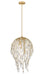 Z-Lite - 1957P18-MGLD - Six Light Pendant - Gabriella - Modern Gold