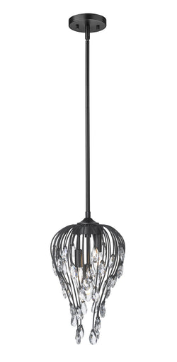 Gabriella Three Light Pendant Matte Black