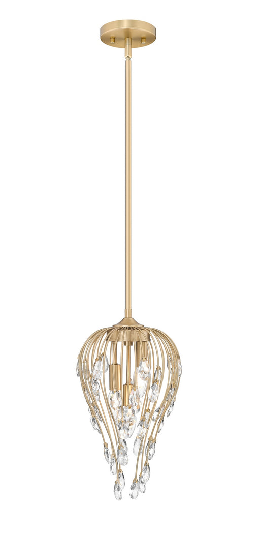 Z-Lite - 1957P9-MGLD - Three Light Pendant - Gabriella - Modern Gold