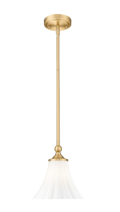 Z-Lite - 1958P8-MGLD - One Light Pendant - Fleur - Modern Gold