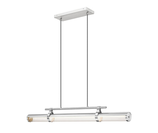 Benoit LED Linear Chandelier Brushed Nickel