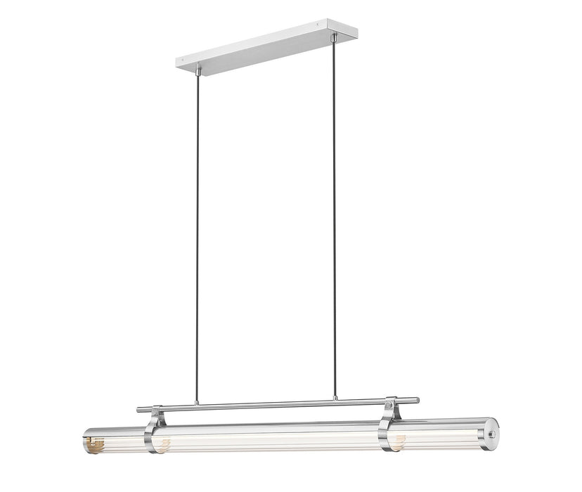 Z-Lite - 1959-54L-BN-LED - LED Linear Chandelier - Benoit - Brushed Nickel