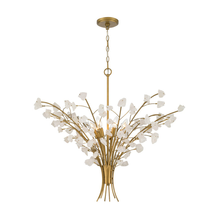 Minka-Lavery - 13956-870 - Eight Light Chandelier - Ramus - Painted Legacy Brass