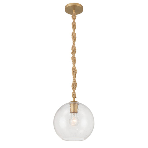 Elyric One Light Mini Pendant Legacy Brass