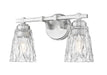 Z-Lite - 1960-2V-BN - Two Light Vanity - Andree - Brushed Nickel