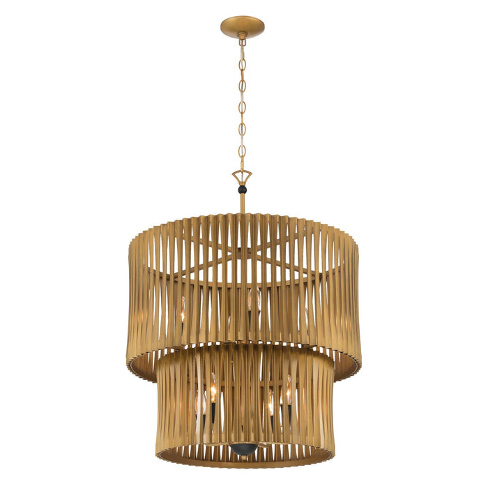 Minka-Lavery - 16028-877 - Eight Light Pendant - Aven - Sand Coal Black
