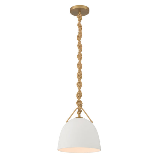 Cordón One Light Mini Pendant Legacy Brass