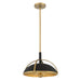 Minka-Lavery - 18312-880 - Two Light Pendant - Yorkshire - Dark Matte Black