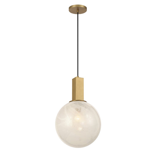 Narra One Light Pendant Legacy Brass