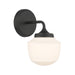 Minka-Lavery - 2571-899 - One Light Bath Sconce - Cornwell - Dark Matte Black