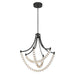 Minka-Lavery - 5646-899-L - LED Chandelier - Pearl - Dark Matte Black