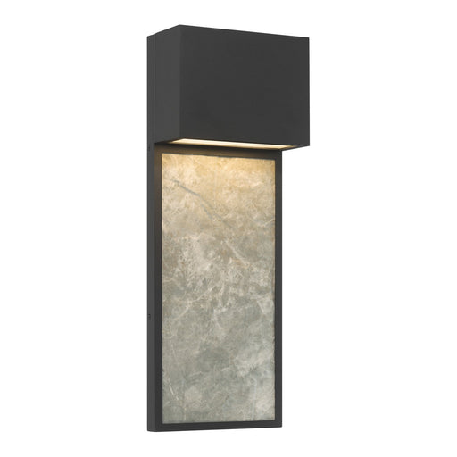 Norrin LED Outdoor Wall Sconce Sand Coal Black