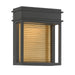Minka-Lavery - 79501-877-L - LED Outdoor Wall Sconce - Clyne - Sand Coal Black