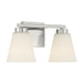 Millennium - 64002WG-BN - Two Light Vanity - Strayhan - Brushed Nickel