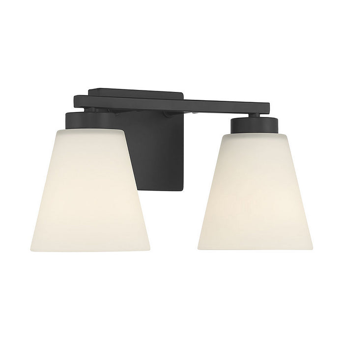 Millennium - 64002WG-MB - Two Light Vanity - Strayhan - Matte Black