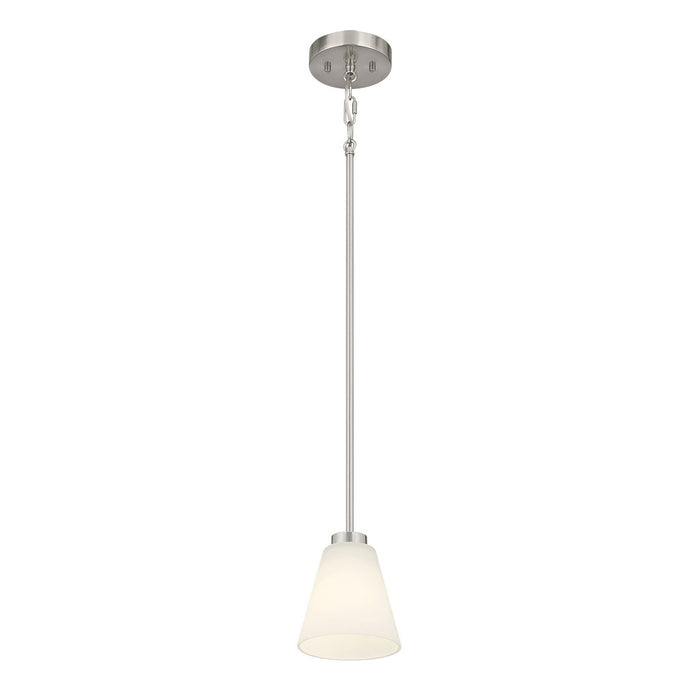 Millennium - 64101WG-BN - One Light Mini Pendant - Strayhan - Brushed Nickel
