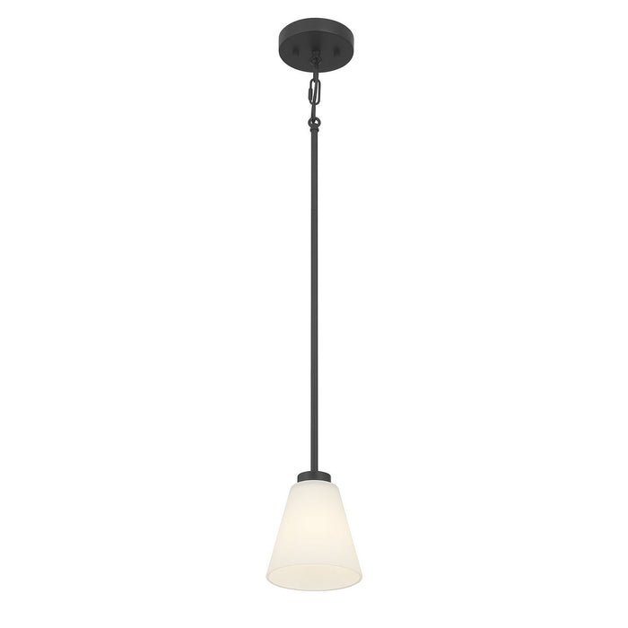 Millennium - 64101WG-MB - One Light Mini Pendant - Strayhan - Matte Black