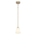 Millennium - 64101WG-MG - One Light Mini Pendant - Strayhan - Modern Gold