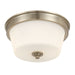 Millennium - 64102WG-MG - Two Light Flush Mount - Strayhan - Modern Gold