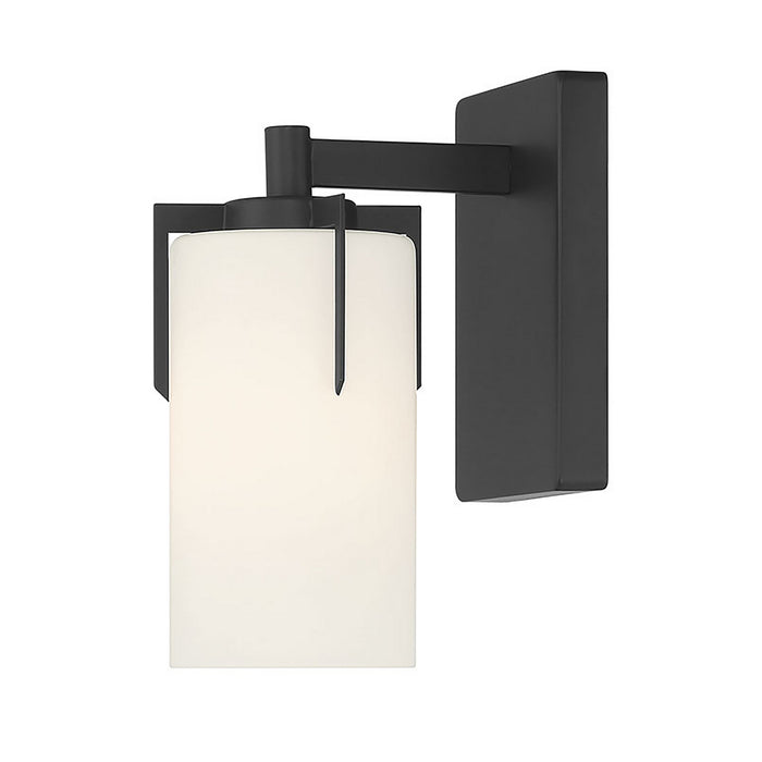 Millennium - 65001-MB - One Light Wall Sconce - Froselle - Matte Black