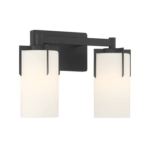 Froselle Two Light Vanity Matte Black
