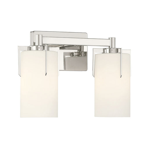 Froselle Two Light Vanity Polished Nickel