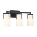 Millennium - 65003-MB - Three Light Vanity - Froselle - Matte Black
