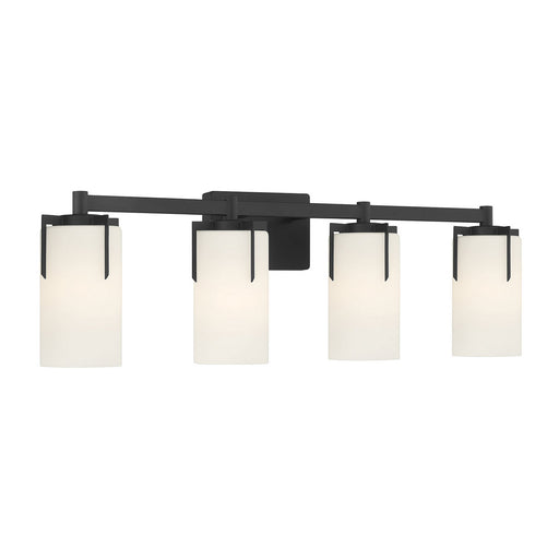 Froselle Four Light Vanity Matte Black