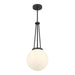 Millennium - 65101-MB - One Light Pendant - Vellin - Matte Black