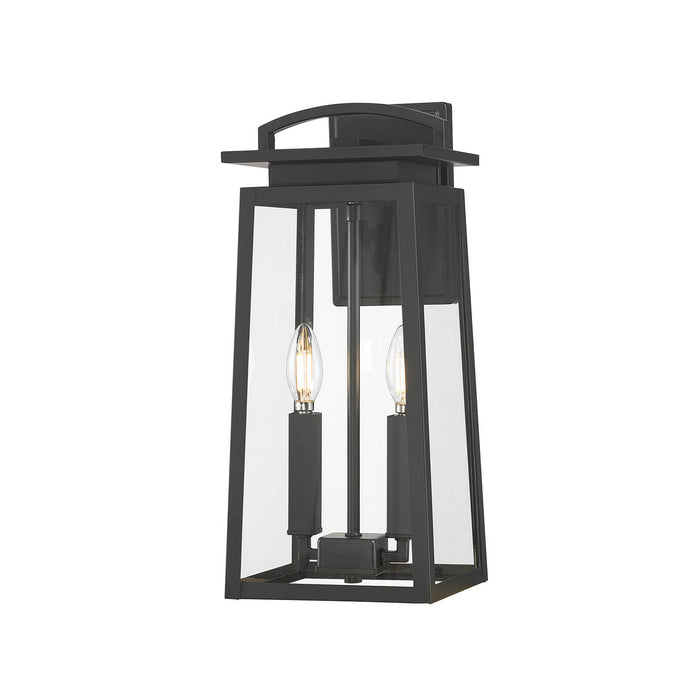 Millennium - 66002-PBK - Two Light Lantern - Kendrix - Powder Coated Black