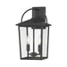 Millennium - 66202-PBK - Two Light Lantern - Strathden - Powder Coated Black