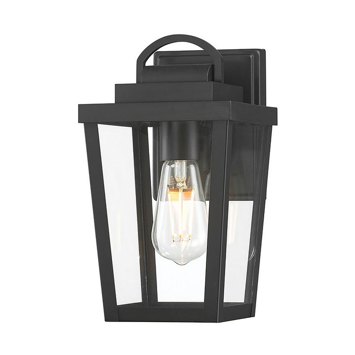 Millennium - 68001-PBK - One Light Lantern - Brenwick - Powder Coated Black