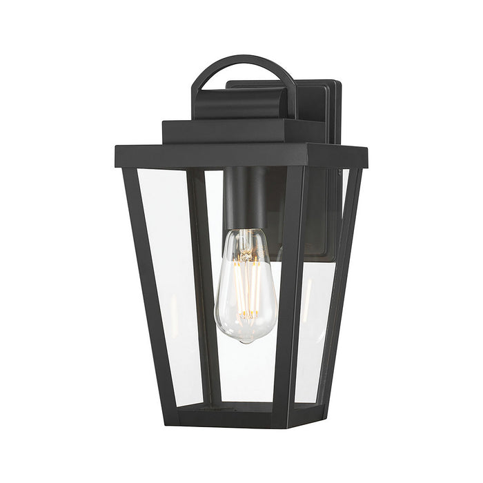Millennium - 68101-PBK - One Light Lantern - Brenwick - Powder Coated Black