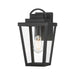 Millennium - 68101-PBK - One Light Lantern - Brenwick - Powder Coated Black