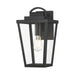 Millennium - 68201-PBK - One Light Lantern - Brenwick - Powder Coated Black