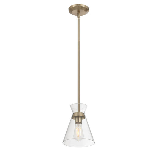 Amarella One Light Mini Pendant Modern Gold