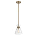 Millennium - 69001-MG - One Light Mini Pendant - Amarella - Modern Gold