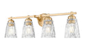 Z-Lite - 1960-4V-MGLD - Four Light Vanity - Andree - Modern Gold