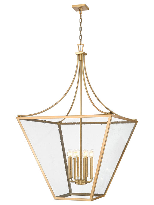Z-Lite - 1961-8RB - Eight Light Chandelier - Montalcino - Rubbed Brass
