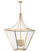 Z-Lite - 1961-8RB - Eight Light Chandelier - Montalcino - Rubbed Brass