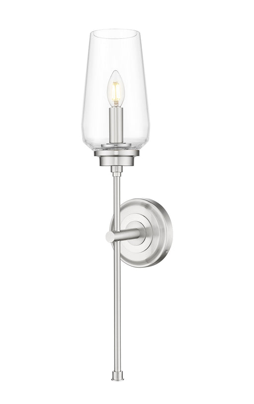 Z-Lite - 2013-1S-BN - One Light Wall Sconce - Clara - Brushed Nickel