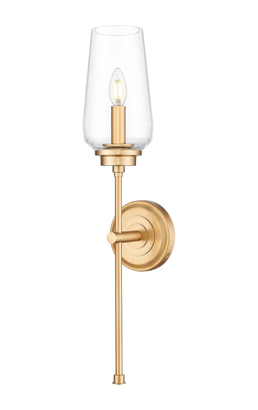 Z-Lite - 2013-1S-MGLD - One Light Wall Sconce - Clara - Modern Gold